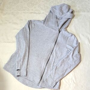 Gray Zip-Up Hoodie